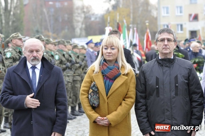 Zdjęcie w galerii na portalu naszraciborz.pl: Raciborskie obchody 98. rocznicy odzyskania przez POLSKĘ niepodległości FOTO I WIDEO wiadomości z regionu