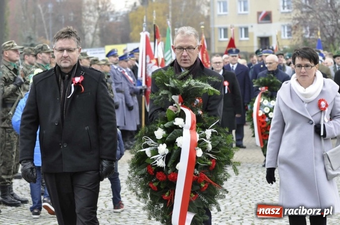 Zdjęcie w galerii na portalu naszraciborz.pl: Raciborskie obchody 98. rocznicy odzyskania przez POLSKĘ niepodległości FOTO I WIDEO wiadomości z regionu