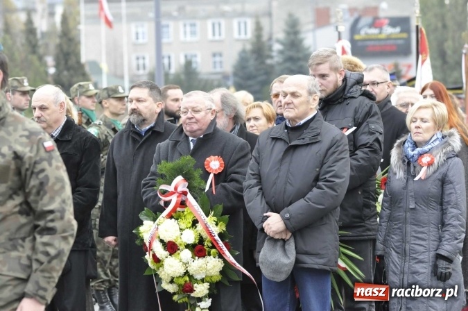 Zdjęcie w galerii na portalu naszraciborz.pl: Raciborskie obchody 98. rocznicy odzyskania przez POLSKĘ niepodległości FOTO I WIDEO wiadomości z regionu