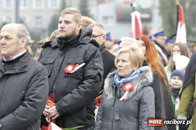 Zdjęcie w galerii na portalu naszraciborz.pl: Raciborskie obchody 98. rocznicy odzyskania przez POLSKĘ niepodległości FOTO I WIDEO wiadomości z regionu