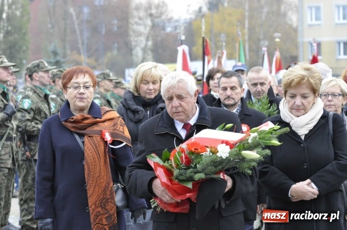 Zdjęcie w galerii na portalu naszraciborz.pl: Raciborskie obchody 98. rocznicy odzyskania przez POLSKĘ niepodległości FOTO I WIDEO wiadomości z regionu