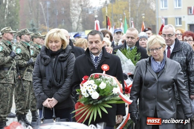 Zdjęcie w galerii na portalu naszraciborz.pl: Raciborskie obchody 98. rocznicy odzyskania przez POLSKĘ niepodległości FOTO I WIDEO wiadomości z regionu