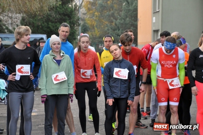 Zdjęcie w galerii na portalu naszraciborz.pl: Komu marsz to za mało... ten biega. 17. Bieg Niepodległości w Kuźni Raciborskiej wiadomości z regionu