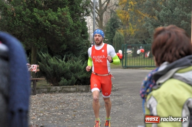 Zdjęcie w galerii na portalu naszraciborz.pl: Komu marsz to za mało... ten biega. 17. Bieg Niepodległości w Kuźni Raciborskiej wiadomości z regionu