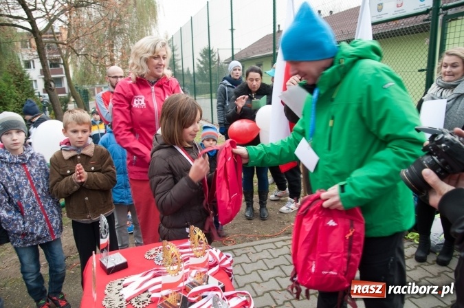 Zdjęcie w galerii na portalu naszraciborz.pl: Komu marsz to za mało... ten biega. 17. Bieg Niepodległości w Kuźni Raciborskiej wiadomości z regionu