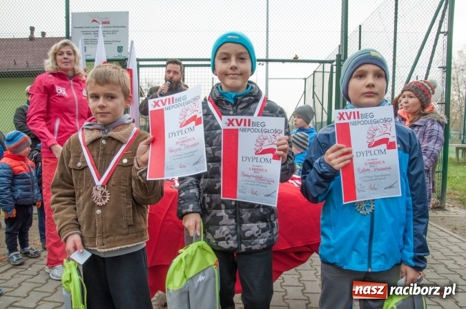 Zdjęcie w galerii na portalu naszraciborz.pl: Komu marsz to za mało... ten biega. 17. Bieg Niepodległości w Kuźni Raciborskiej wiadomości z regionu