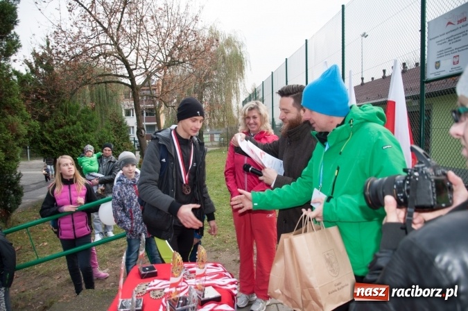 Zdjęcie w galerii na portalu naszraciborz.pl: Komu marsz to za mało... ten biega. 17. Bieg Niepodległości w Kuźni Raciborskiej wiadomości z regionu