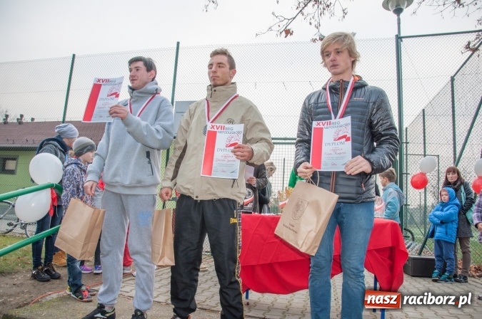 Zdjęcie w galerii na portalu naszraciborz.pl: Komu marsz to za mało... ten biega. 17. Bieg Niepodległości w Kuźni Raciborskiej wiadomości z regionu