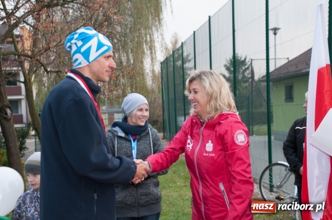Zdjęcie w galerii na portalu naszraciborz.pl: Komu marsz to za mało... ten biega. 17. Bieg Niepodległości w Kuźni Raciborskiej wiadomości z regionu