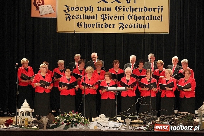 Zdjęcie w galerii na portalu naszraciborz.pl: Niedziela przy dźwiękach pieśni ch&oacute;ralnych do sł&oacute;w Josepha von Eichendorffa w Raciborskim Centrum Kultury wiadomości z regionu