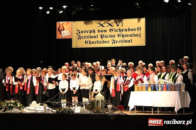 Zdjęcie w galerii na portalu naszraciborz.pl: Niedziela przy dźwiękach pieśni ch&oacute;ralnych do sł&oacute;w Josepha von Eichendorffa w Raciborskim Centrum Kultury wiadomości z regionu