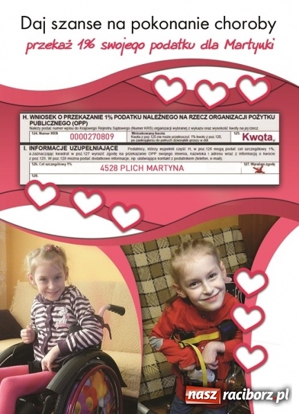 Zdjęcie w galerii na portalu naszraciborz.pl: Mama niepełnosprawnej Martynki prosi o pomoc w zebraniu środków na turnus rehabilitacyjny wiadomości z regionu