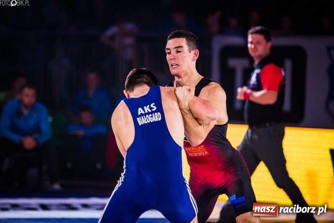 Zdjęcie w galerii na portalu naszraciborz.pl: Krajowa Liga Zapaśnicza: Trzecia wygrana MKZ Unii Racibórz wiadomości z regionu