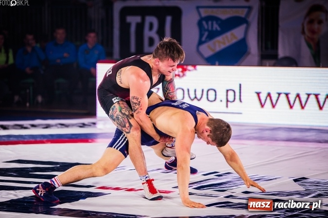 Zdjęcie w galerii na portalu naszraciborz.pl: Krajowa Liga Zapaśnicza: Trzecia wygrana MKZ Unii Racibórz wiadomości z regionu