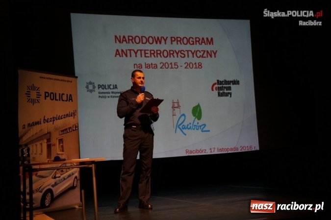 Zdjęcie w galerii na portalu naszraciborz.pl: Szkolenie antyterrorystyczne w Raciborskim Centrum Kultury wiadomości z regionu