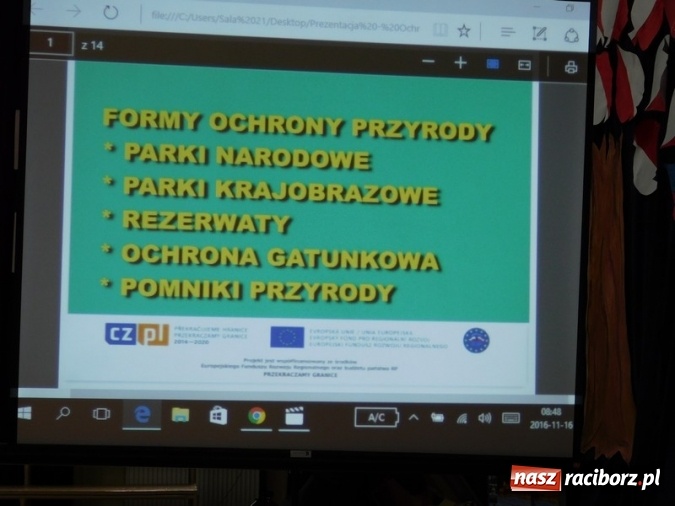 Zdjęcie w galerii na portalu naszraciborz.pl: Ekologiczne spotkanie polsko-czeskie w SP 4  wiadomości z regionu