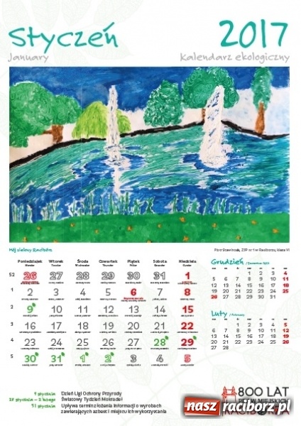 Zdjęcie w galerii na portalu naszraciborz.pl: Firma z Biskupca wykona dla miasta kalendarz ścienny na 2017 rok wiadomości z regionu