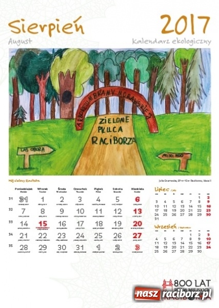 Zdjęcie w galerii na portalu naszraciborz.pl: Firma z Biskupca wykona dla miasta kalendarz ścienny na 2017 rok wiadomości z regionu