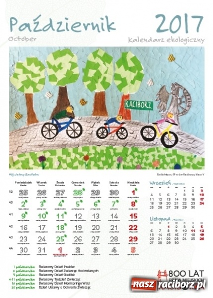 Zdjęcie w galerii na portalu naszraciborz.pl: Firma z Biskupca wykona dla miasta kalendarz ścienny na 2017 rok wiadomości z regionu