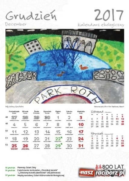 Zdjęcie w galerii na portalu naszraciborz.pl: Firma z Biskupca wykona dla miasta kalendarz ścienny na 2017 rok wiadomości z regionu