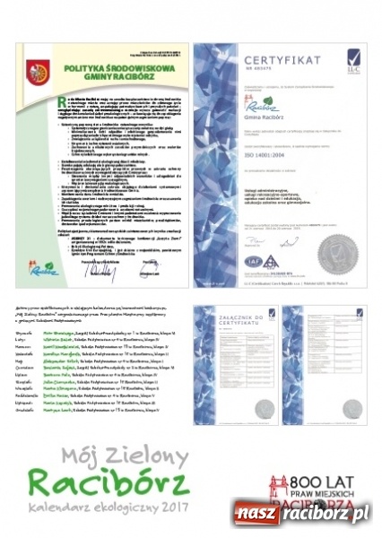 Zdjęcie w galerii na portalu naszraciborz.pl: Firma z Biskupca wykona dla miasta kalendarz ścienny na 2017 rok wiadomości z regionu