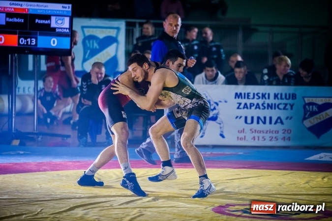 Zdjęcie w galerii na portalu naszraciborz.pl: Pewna wygrana MKZ Unii Racibórz. Nasi zapaśnicy umocnili się na pozycji wicelidera KLZ wiadomości z regionu