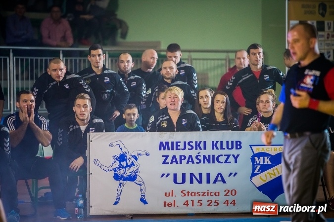 Zdjęcie w galerii na portalu naszraciborz.pl: Pewna wygrana MKZ Unii Racibórz. Nasi zapaśnicy umocnili się na pozycji wicelidera KLZ wiadomości z regionu