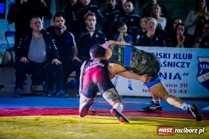 Zdjęcie w galerii na portalu naszraciborz.pl: Pewna wygrana MKZ Unii Racibórz. Nasi zapaśnicy umocnili się na pozycji wicelidera KLZ wiadomości z regionu