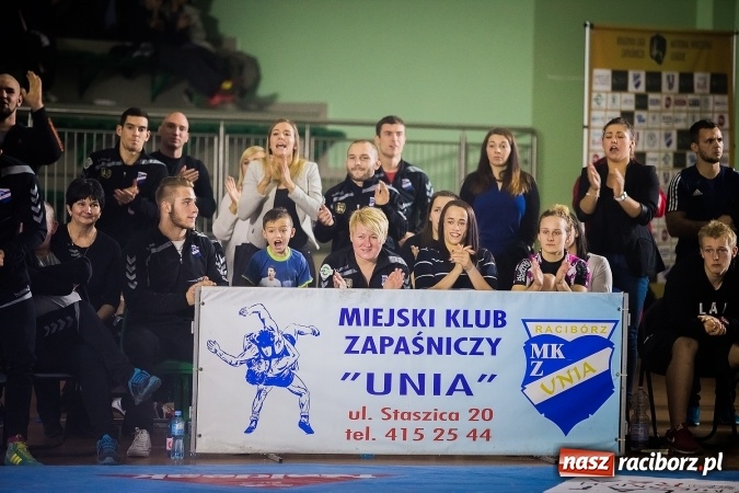 Zdjęcie w galerii na portalu naszraciborz.pl: Pewna wygrana MKZ Unii Racibórz. Nasi zapaśnicy umocnili się na pozycji wicelidera KLZ wiadomości z regionu