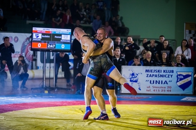 Zdjęcie w galerii na portalu naszraciborz.pl: Pewna wygrana MKZ Unii Racibórz. Nasi zapaśnicy umocnili się na pozycji wicelidera KLZ wiadomości z regionu