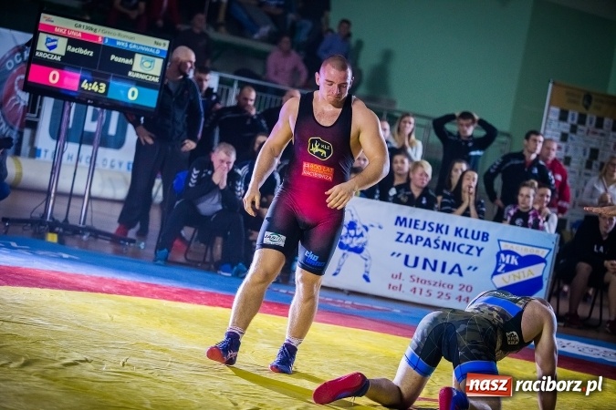 Zdjęcie w galerii na portalu naszraciborz.pl: Pewna wygrana MKZ Unii Racibórz. Nasi zapaśnicy umocnili się na pozycji wicelidera KLZ wiadomości z regionu