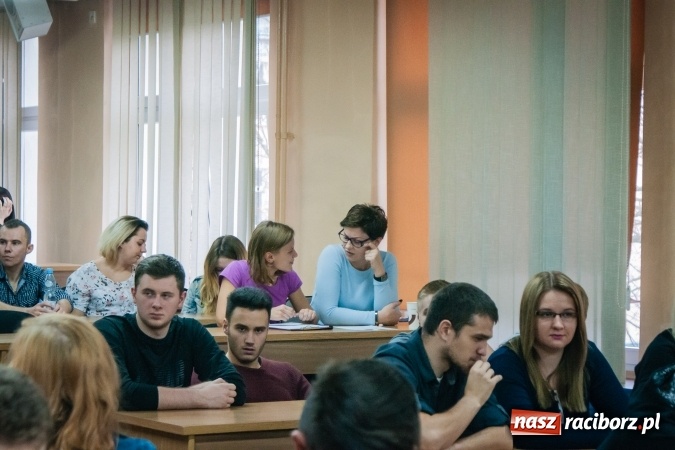 Zdjęcie w galerii na portalu naszraciborz.pl: Komendant raciborskiej policji z wykładem w PWSZ wiadomości z regionu