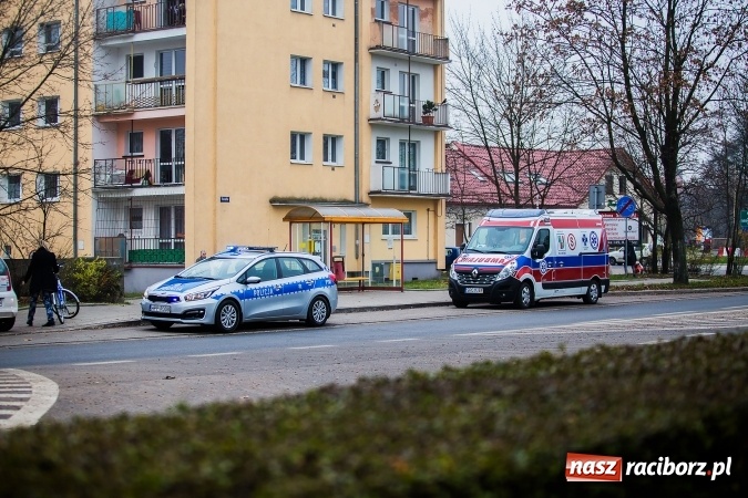 Zdjęcie w galerii na portalu naszraciborz.pl: Potrącenie rowerzystki na Bosackiej wiadomości z regionu