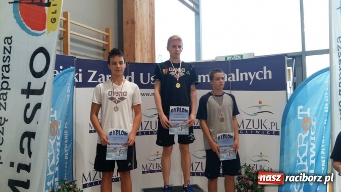 Zdjęcie w galerii na portalu naszraciborz.pl: Pływanie. Ponad setka medali raciborskich pływaków  wiadomości z regionu