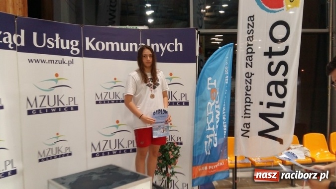 Zdjęcie w galerii na portalu naszraciborz.pl: Pływanie. Ponad setka medali raciborskich pływaków  wiadomości z regionu