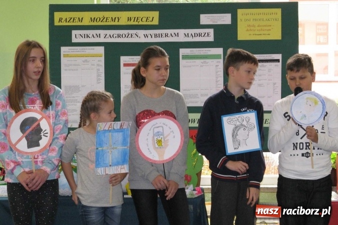 Zdjęcie w galerii na portalu naszraciborz.pl: Myślę, doceniam – dobrze wybieram! – Dni Profilaktyki w Szkole Podstawowej nr 15 wiadomości z regionu
