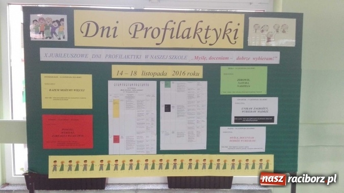 Zdjęcie w galerii na portalu naszraciborz.pl: Myślę, doceniam – dobrze wybieram! – Dni Profilaktyki w Szkole Podstawowej nr 15 wiadomości z regionu