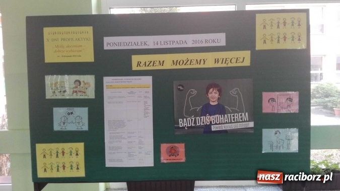 Zdjęcie w galerii na portalu naszraciborz.pl: Myślę, doceniam – dobrze wybieram! – Dni Profilaktyki w Szkole Podstawowej nr 15 wiadomości z regionu
