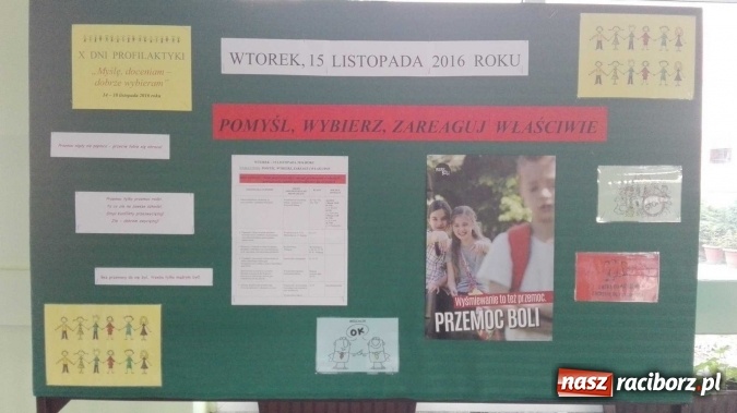 Zdjęcie w galerii na portalu naszraciborz.pl: Myślę, doceniam – dobrze wybieram! – Dni Profilaktyki w Szkole Podstawowej nr 15 wiadomości z regionu