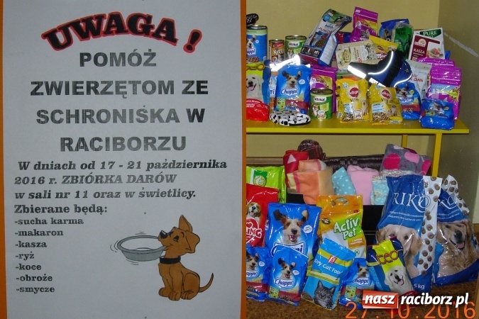 Zdjęcie w galerii na portalu naszraciborz.pl: Czwórka na rzecz schroniska dla zwierząt w Raciborzu  wiadomości z regionu