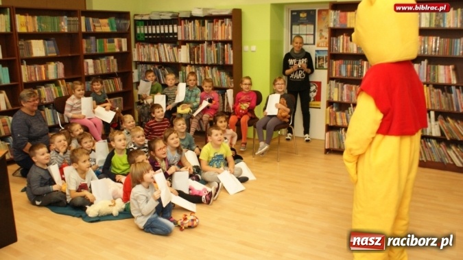 Zdjęcie w galerii na portalu naszraciborz.pl: Biblioteka świętowała Dzień Pluszowego Misia  wiadomości z regionu
