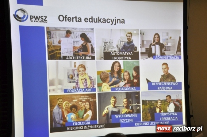 Zdjęcie w galerii na portalu naszraciborz.pl: Rektor PWSZ w Raciborzu prof. Ewa Stachura gościem na sesji rady powiatu wiadomości z regionu