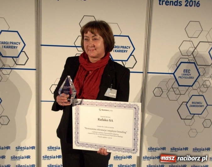 Zdjęcie w galerii na portalu naszraciborz.pl: Rafako S.A. wśród najlepszych pracodawców województwa śląskiego  wiadomości z regionu