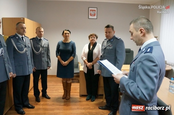 Zdjęcie w galerii na portalu naszraciborz.pl: Nowy zastępca komendanta w Kuźni Raciborskiej wiadomości z regionu