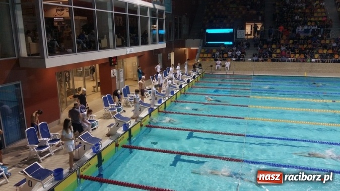 Zdjęcie w galerii na portalu naszraciborz.pl: Pływanie. Raciborski ZSOMS w środku stawki  wiadomości z regionu