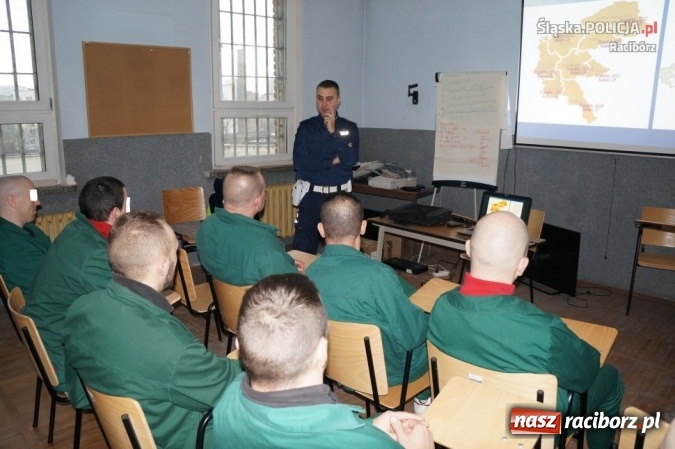 Zdjęcie w galerii na portalu naszraciborz.pl: Stop pijanym kierowcom - prelekcja w Zakładzie Karnym  wiadomości z regionu