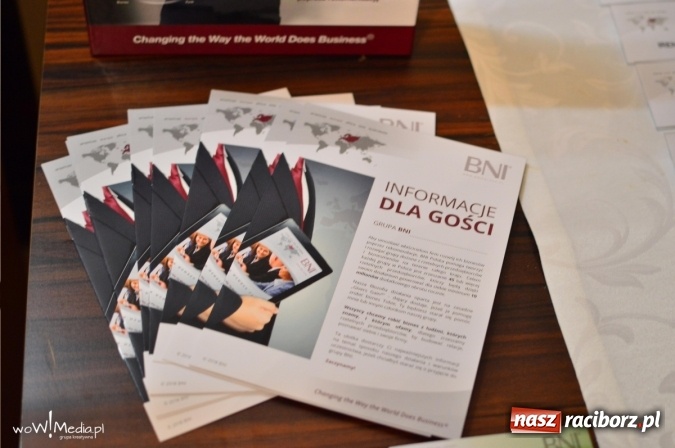 Zdjęcie w galerii na portalu naszraciborz.pl: Pierwsze spotkanie informacyjne BNI Piast Racibórz  wiadomości z regionu