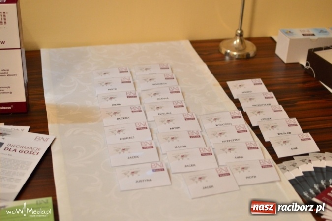 Zdjęcie w galerii na portalu naszraciborz.pl: Pierwsze spotkanie informacyjne BNI Piast Racibórz  wiadomości z regionu