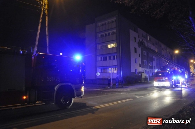 Zdjęcie w galerii na portalu naszraciborz.pl: Dwa wozy strażackie pognały na Łąkową. Ludzie zgłosili zadymienie wiadomości z regionu