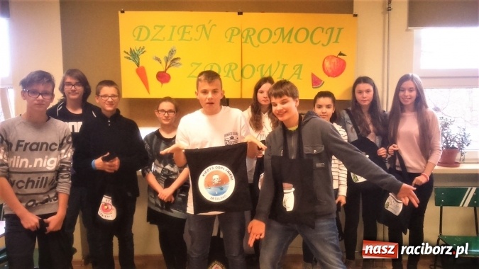 Zdjęcie w galerii na portalu naszraciborz.pl: Dzień Promocji Zdrowia w Gimnazjum nr 1  wiadomości z regionu